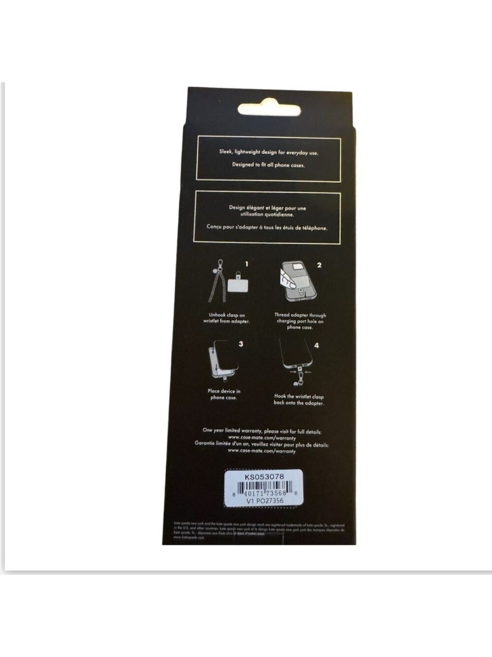 Kate Spade New York Phone Charm - Detachable Cell Phone Lanyard - NWOT - Picture 2 of 6